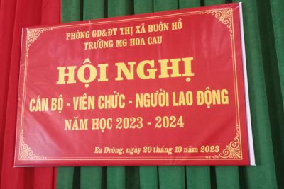 HỘI NGHI CNVCCC NĂM HỌC 2023 – 2024
